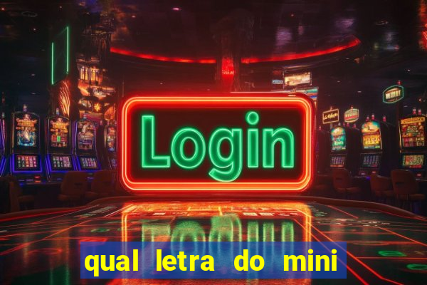 qual letra do mini dolar hoje